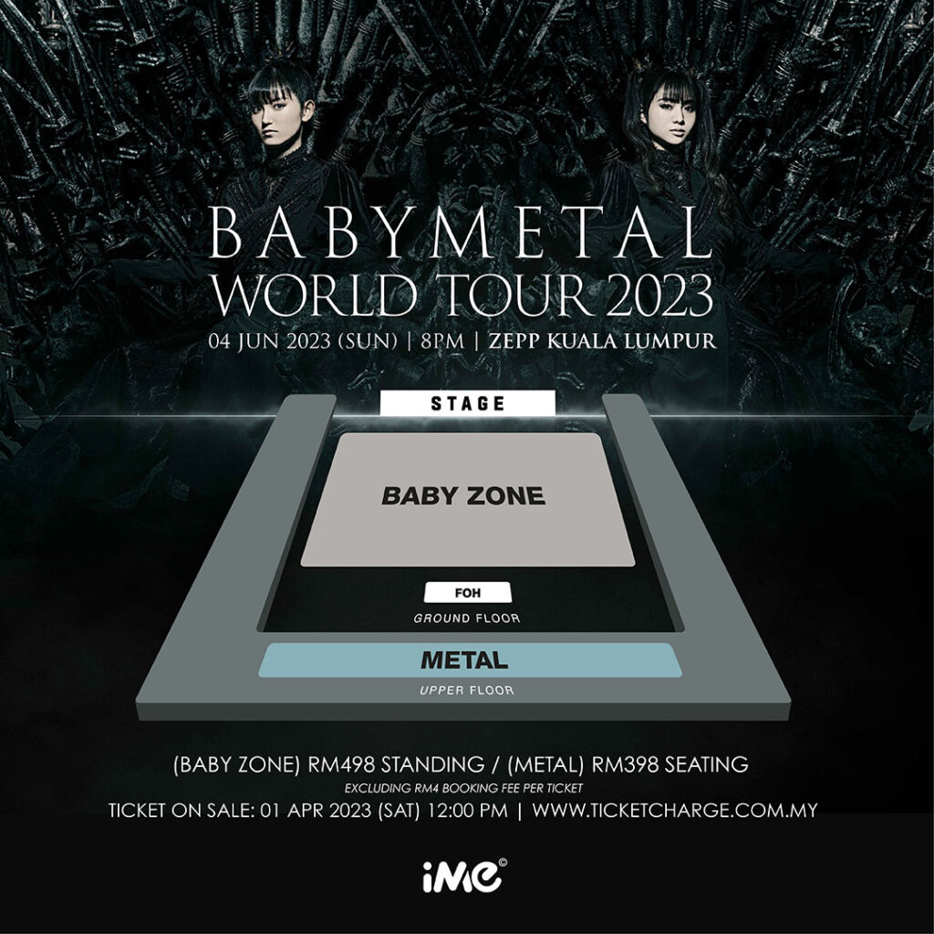 BABYMETAL, the popular Japanese kawaii heavy metal girl band, is